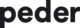 Logo spelling out "Peder"